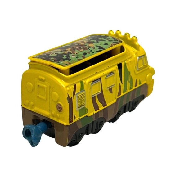 Thomas and Friends Die-Cast Chuggington Brewster Camouflage Train Toy - Picture 4 of 6